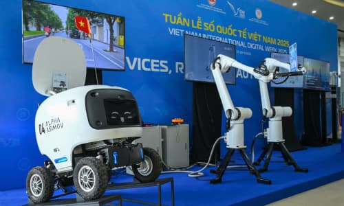 Loạt sản phẩm công nghệ Việt trình diễn tại Tuần lễ Số